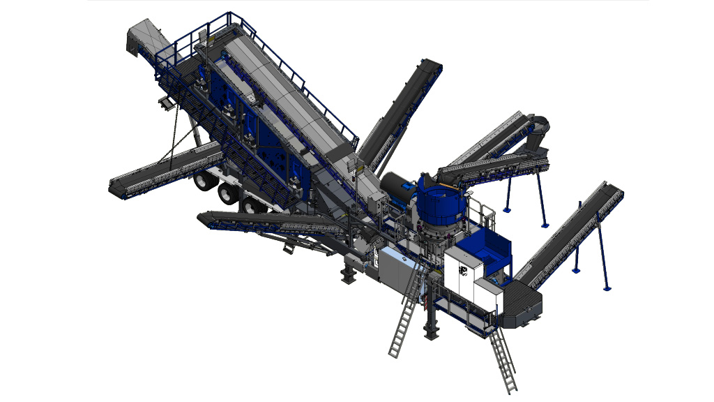 Jonsson W 330 DS Cone Crusher