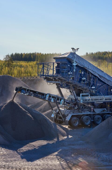 Jonsson WS 330 DS Wheeled Cone Crusher