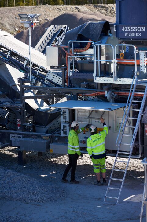 Jonsson WS 330 DS Wheeled Cone Crusher