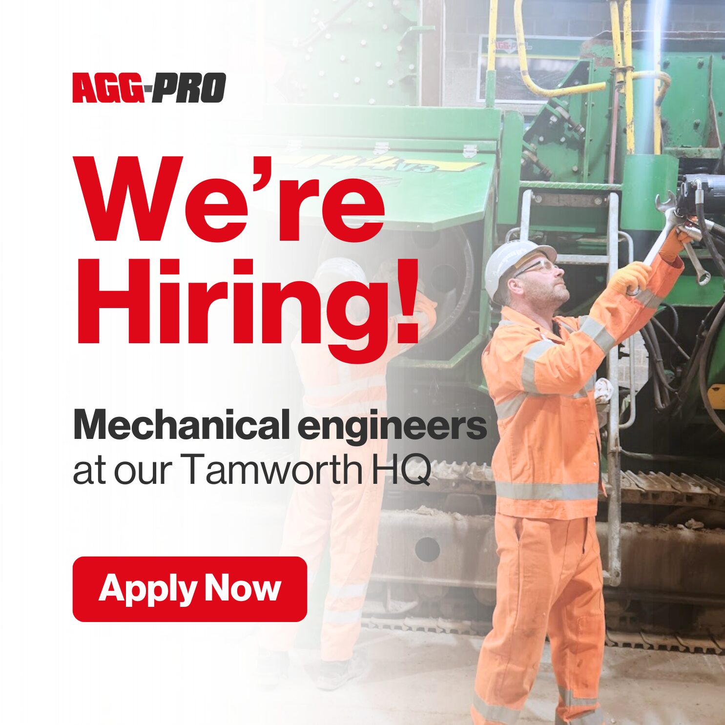 Agg-Pro are hiring for mechanical engineers
