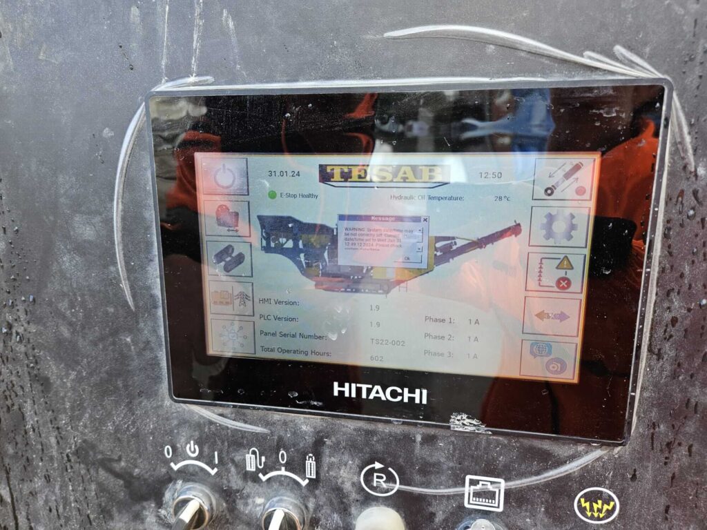 Used Tesab 700ie Jaw Crusher For Sale