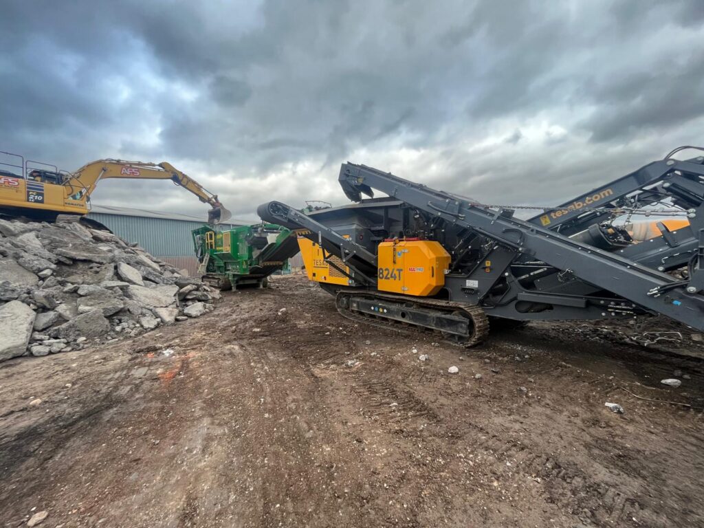 Used Tesab 824TR Impact Crusher For Sale With Agg-Pro