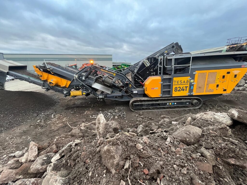 Used Tesab 824TR Impact Crusher For Sale With Agg-Pro