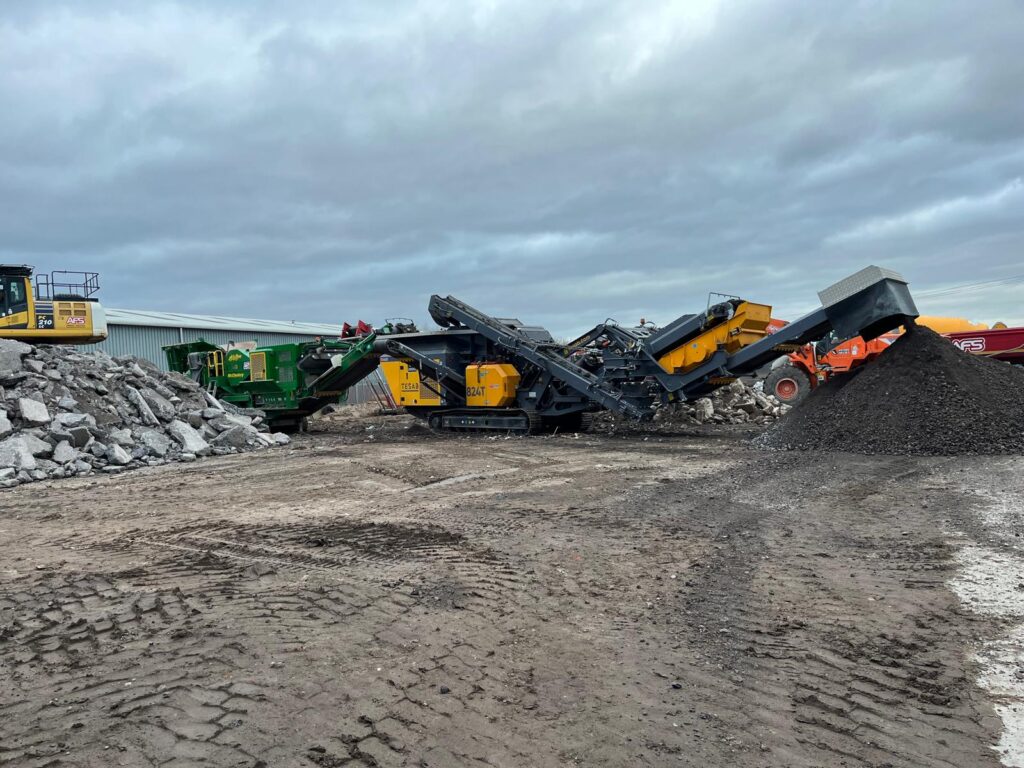 Used Tesab 824TR Impact Crusher For Sale With Agg-Pro