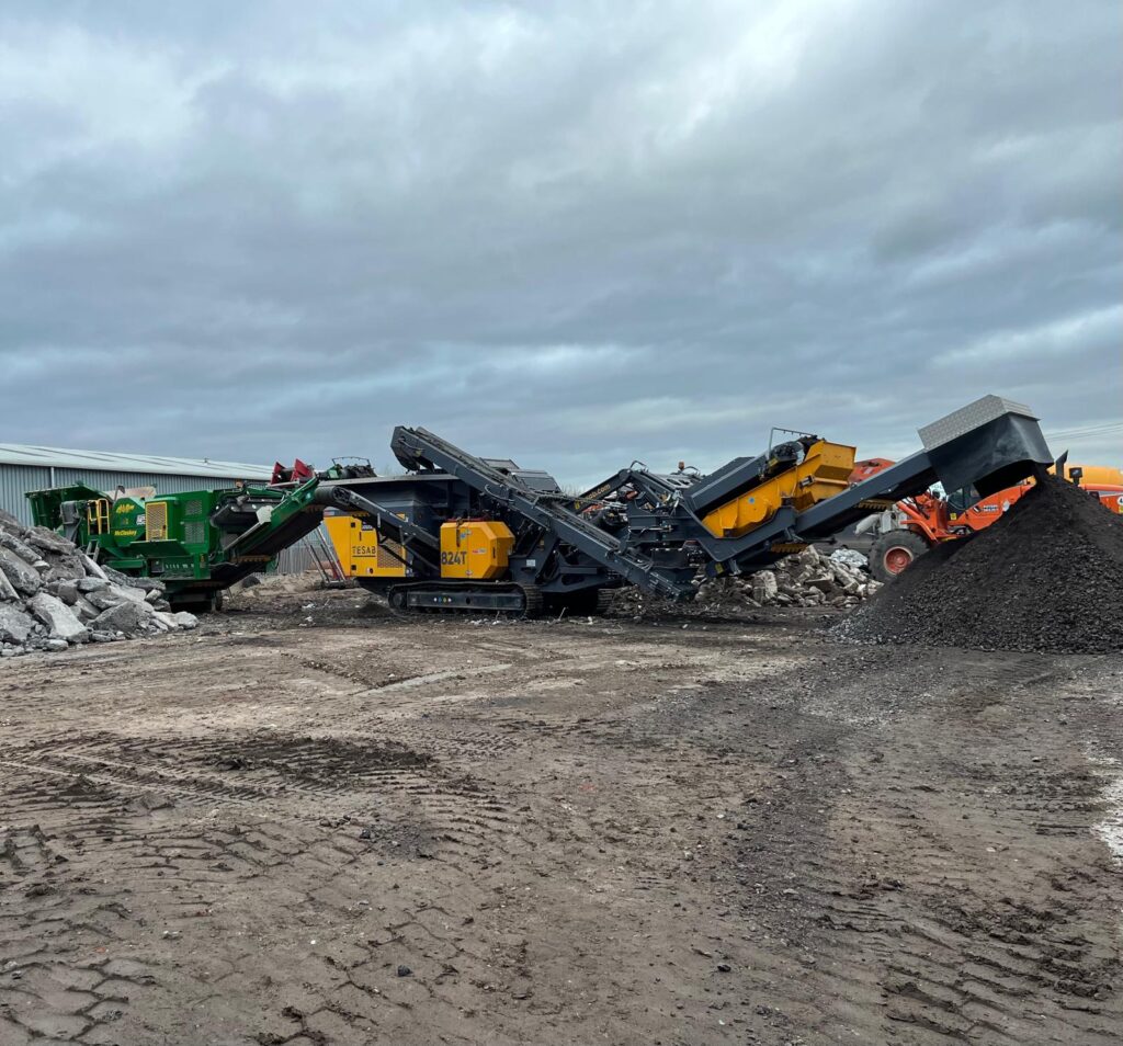 Used Tesab 824TR Impact Crusher For Sale With Agg-Pro