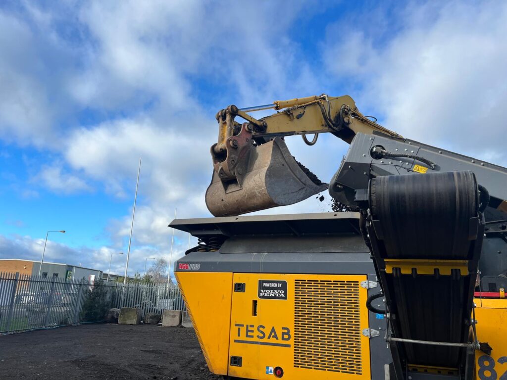 Used Tesab 824TR Impact Crusher For Sale With Agg-Pro