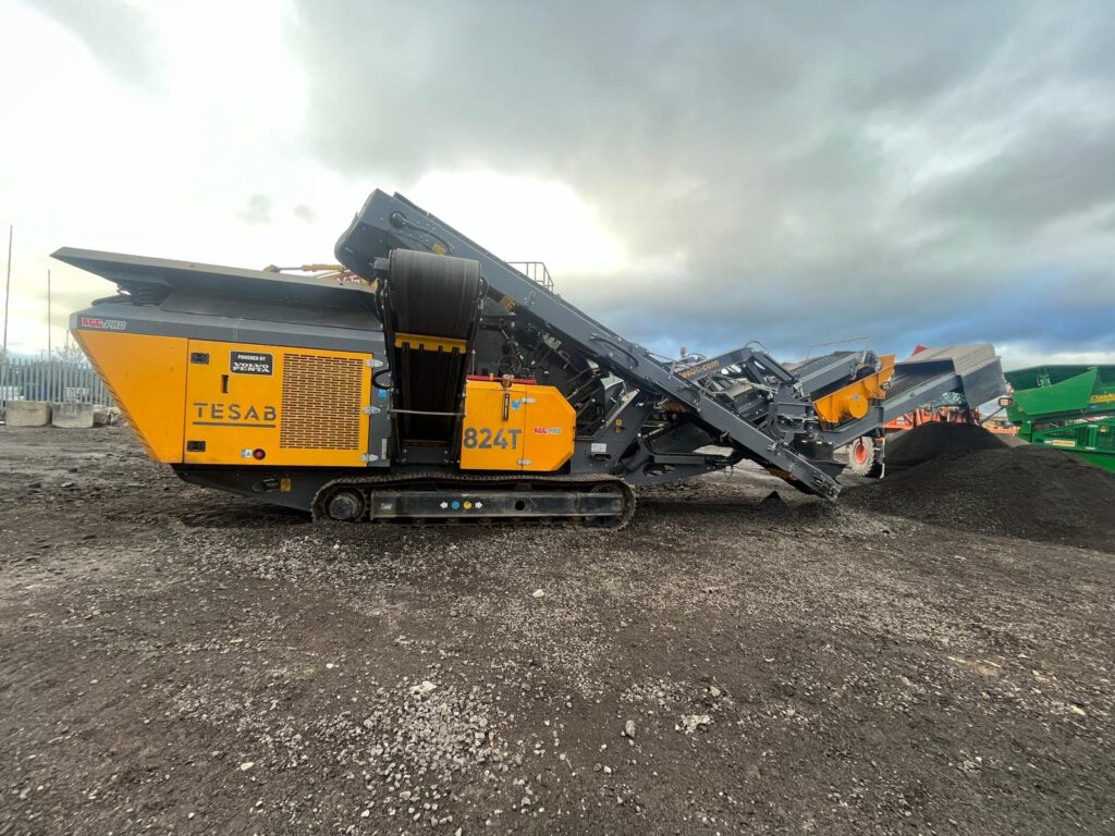 Used Tesab 824TR Impact Crusher For Sale With Agg-Pro