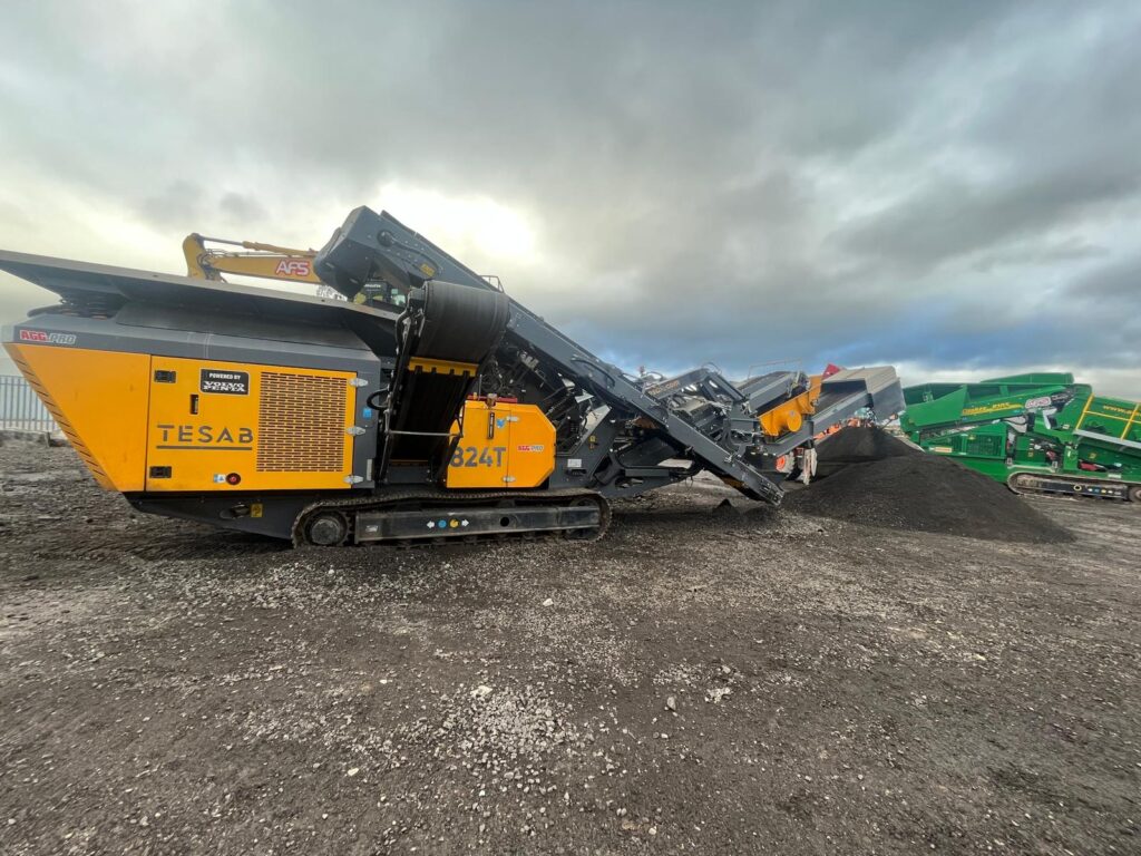 Used Tesab 824TR Impact Crusher For Sale With Agg-Pro