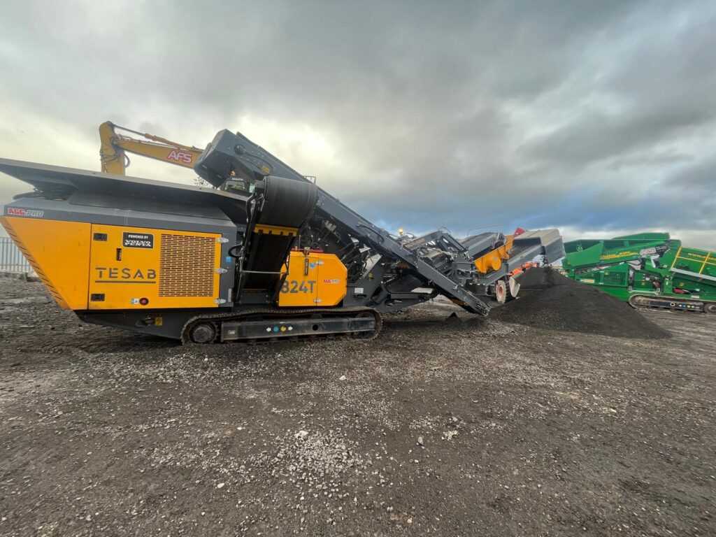 Used Tesab 824TR Impact Crusher For Sale With Agg-Pro