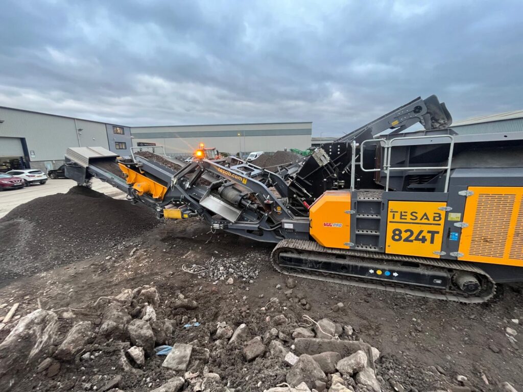 Used Tesab 824TR Impact Crusher For Sale With Agg-Pro