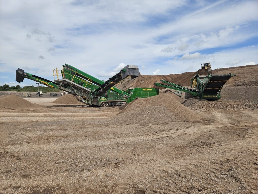 Used McCloskey S110 Screener For Sale With Agg-Pro